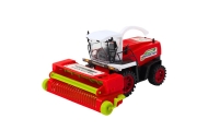 Agricultural Farm Combine Harvester With Header Drive Red