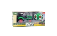 Ciągnik Traktor Rolniczy Zdalnie Sterowany RC Zielony 1:24
