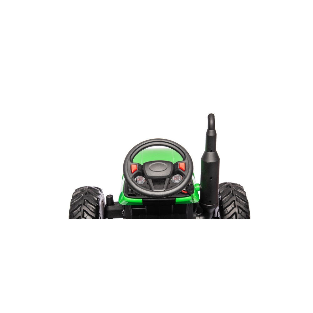 Traktor Na Akumulator HC-306 Z Przyczepą Jasno Zielony 24V