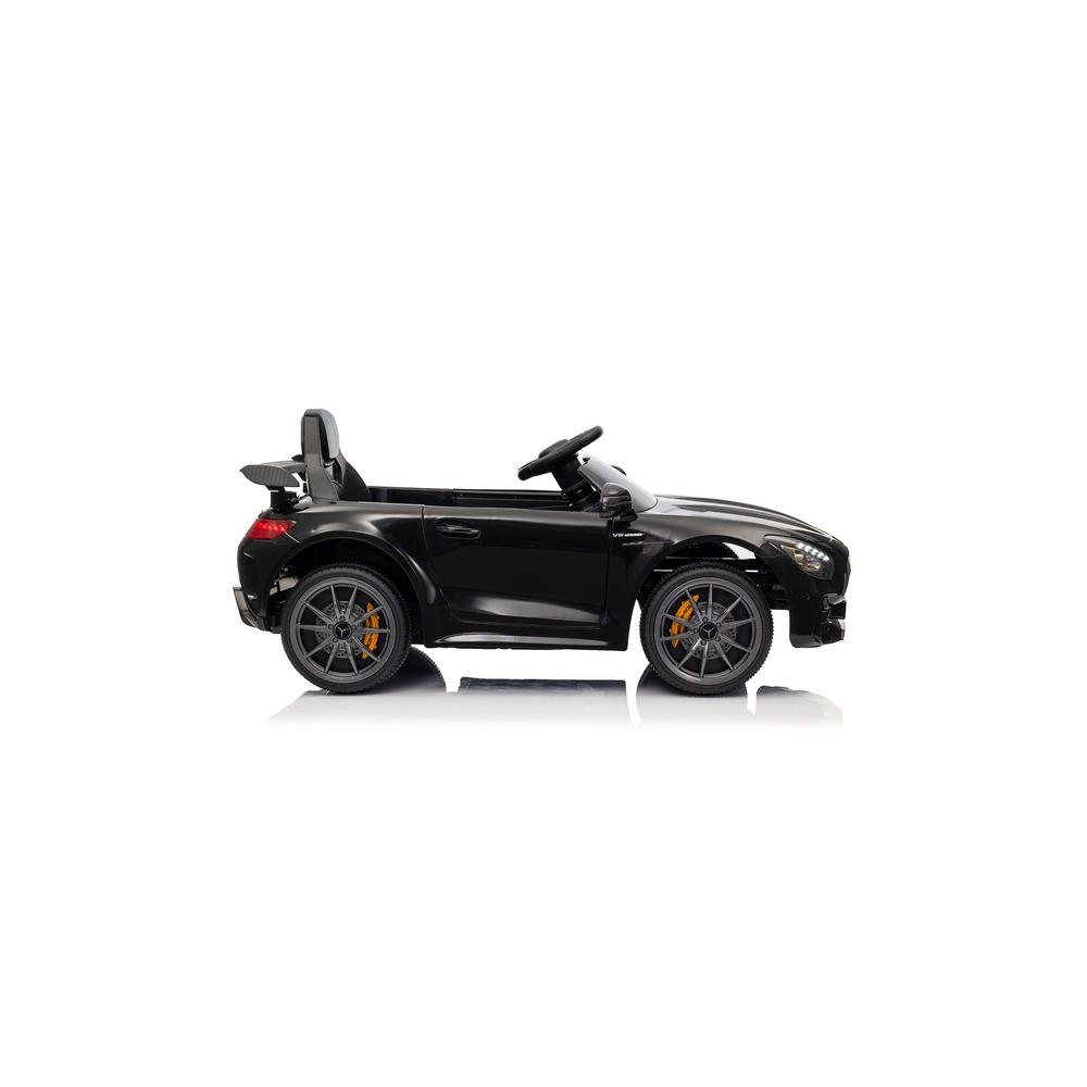 Elektromobilis Mercedes GTR, Black-Elektromobiliai vaikams, Mašinos-e-vaikas