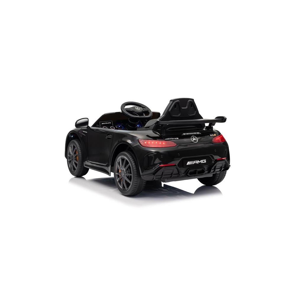 Elektromobilis Mercedes GTR, Black-Elektromobiliai vaikams, Mašinos-e-vaikas