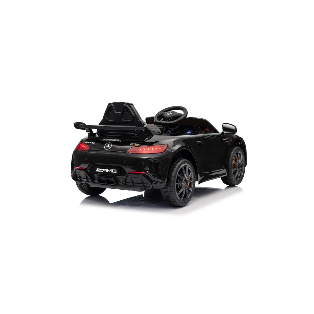 Elektromobilis Mercedes GTR, Black-Elektromobiliai vaikams, Mašinos-e-vaikas