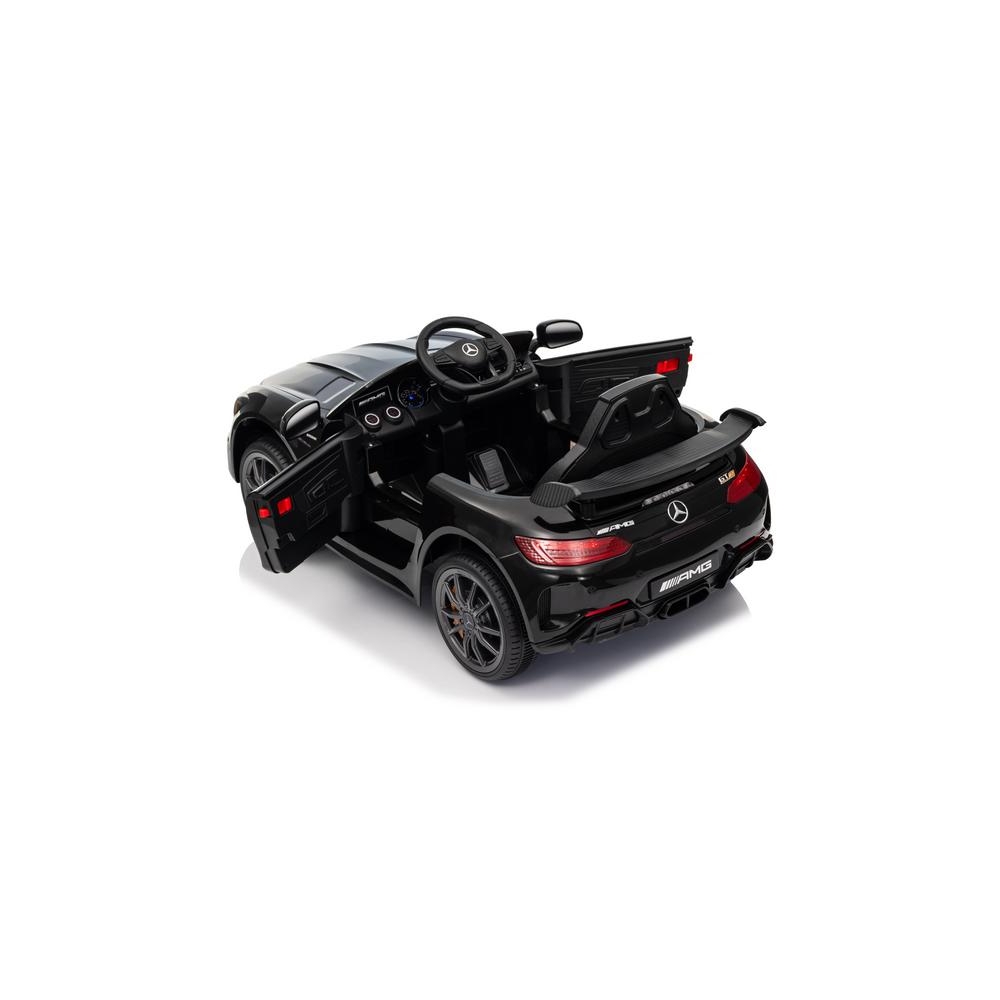 Elektromobilis Mercedes GTR, Black-Elektromobiliai vaikams, Mašinos-e-vaikas