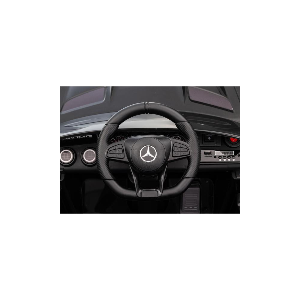 Elektromobilis Mercedes GTR, Black-Elektromobiliai vaikams, Mašinos-e-vaikas