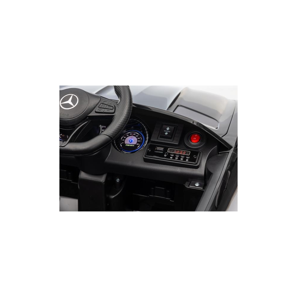 Elektromobilis Mercedes GTR, Black-Elektromobiliai vaikams, Mašinos-e-vaikas
