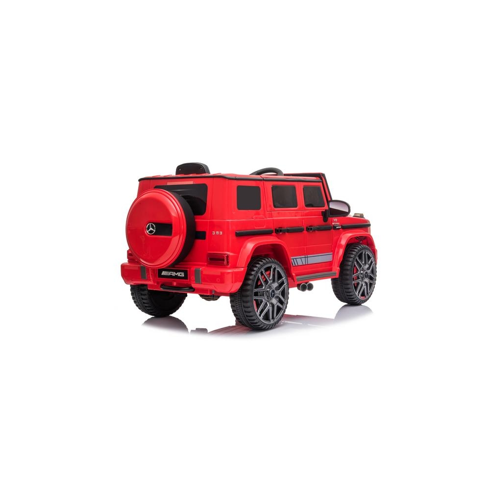 Elektromobilis Mercedes G63 BBH-0003, Red-Elektromobiliai vaikams, Visureigiai-e-vaikas