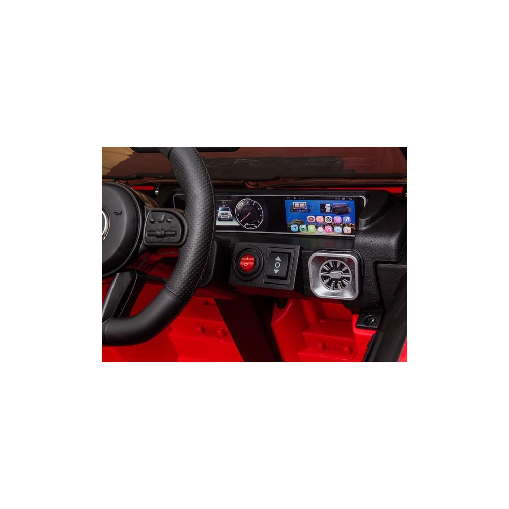 Elektromobilis Mercedes G63 BBH-0003, Red-Elektromobiliai vaikams, Visureigiai-e-vaikas