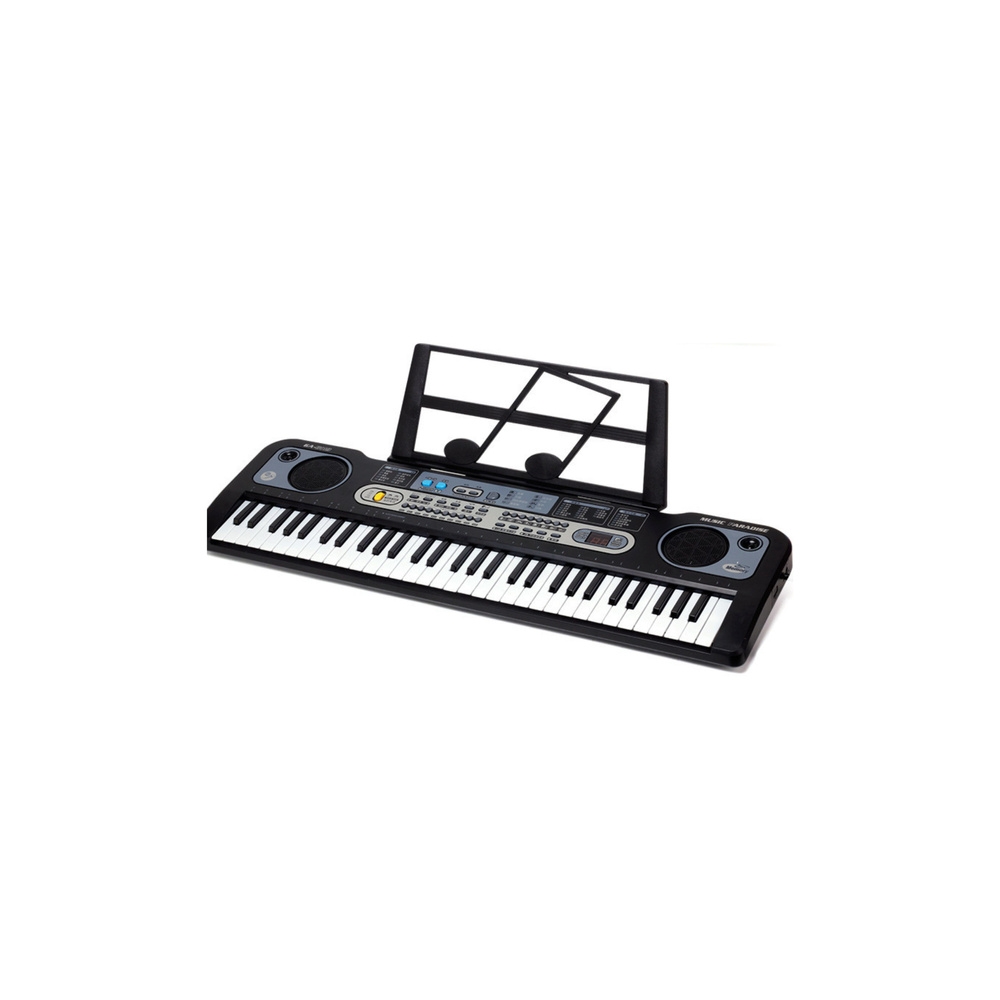 Keyboard Elektryczny Mikrofon Stojak Na Nuty Nagrywanie Odtwarzanie