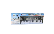 Keyboard Elektryczny Mikrofon Stojak Na Nuty Nagrywanie Odtwarzanie