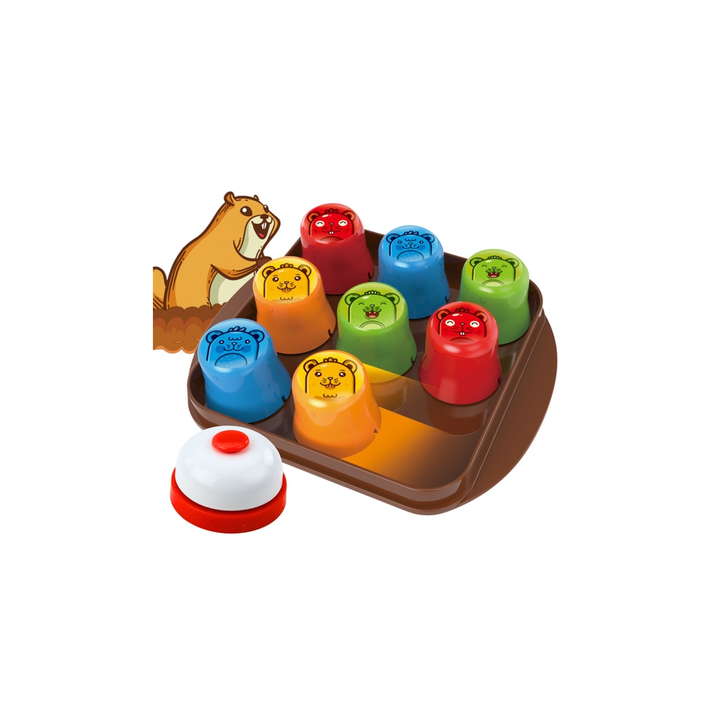 Gra Zręcznościowa 2w1 Mole Maze Szybkie Kubeczki Kółko i Krzyżyk
