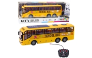 Autobus Zdalnie Sterowany RC Szkolny 1:30 Światła Żółty