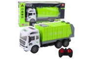 RC nuotolinio valdymo šiukšliavežė šviesiai žalia 1:24