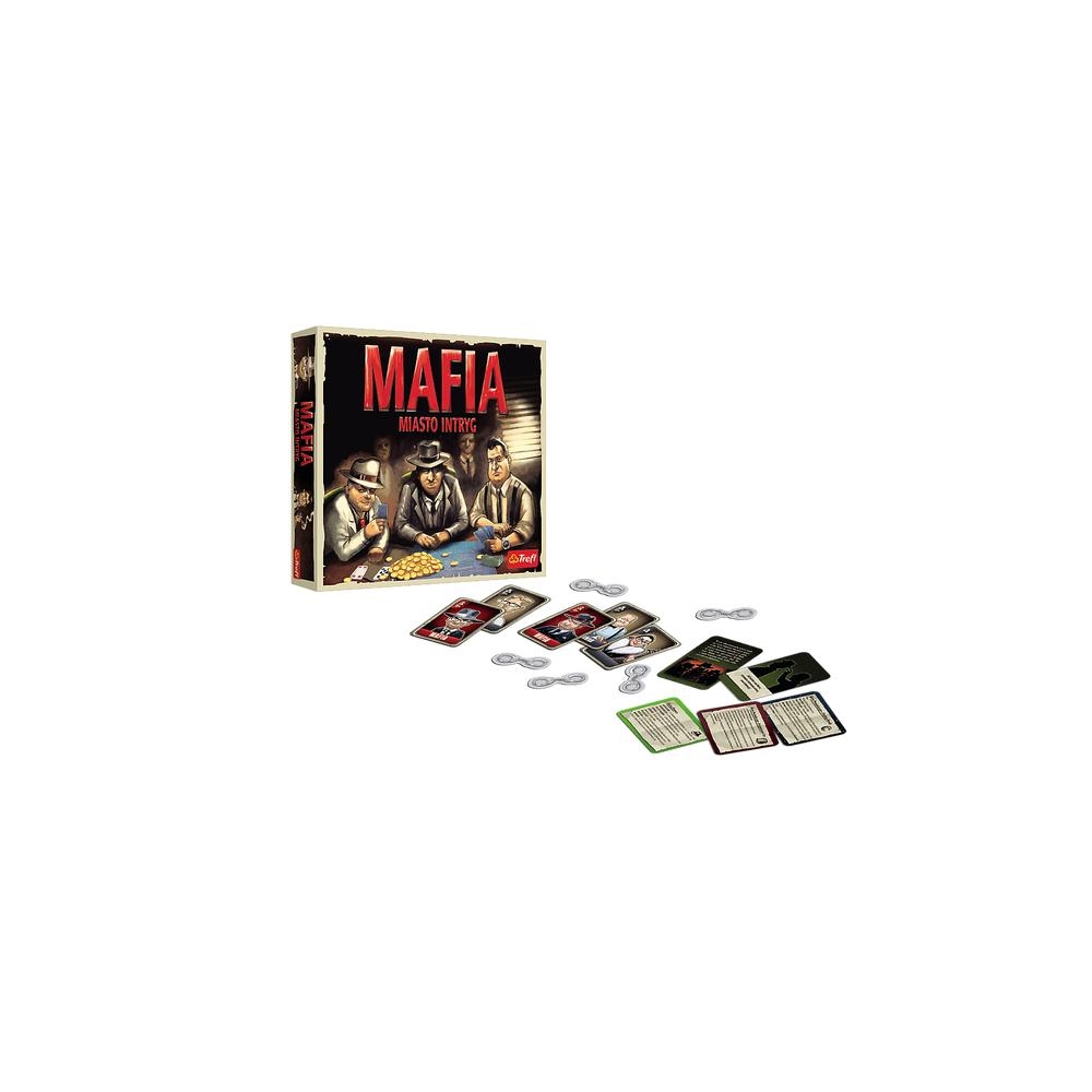 Gra towarzyska Mafia Miasto intryg Trefl 02297