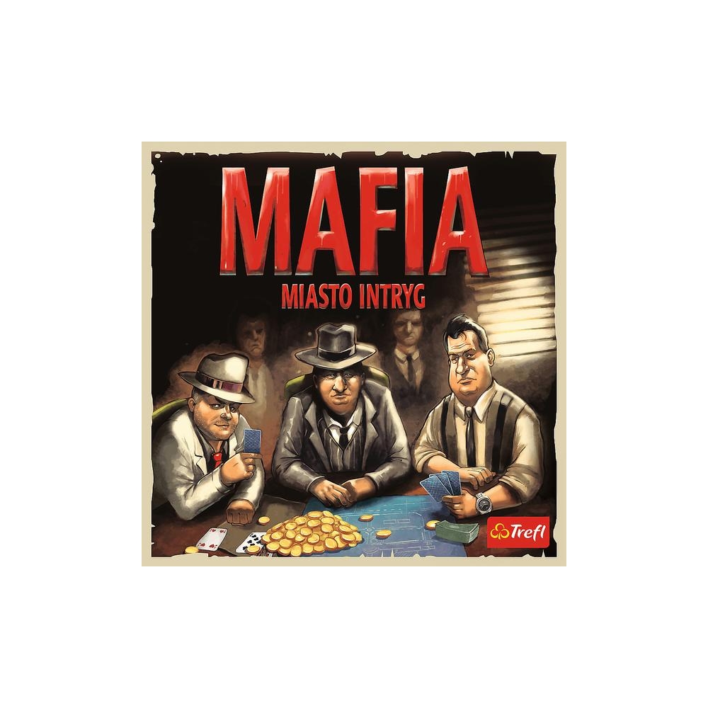 Gra towarzyska Mafia Miasto intryg Trefl 02297