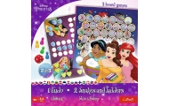 Gra planszowa 2w1 Chińczyk Węże i drabiny Disney Princess Trefl 02418