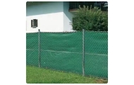 Siatka Cieniująca Na Ogrodzenie Płot Maskująca Szara 1.5M 10M 140g/m²