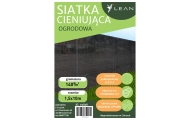 Siatka Cieniująca Na Ogrodzenie Płot Maskująca Szara 1.5M 10M 140g/m²
