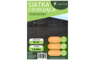 Siatka Cieniująca Na Ogrodzenie Płot Maskująca Szara 1.5M 25M 70g/m²