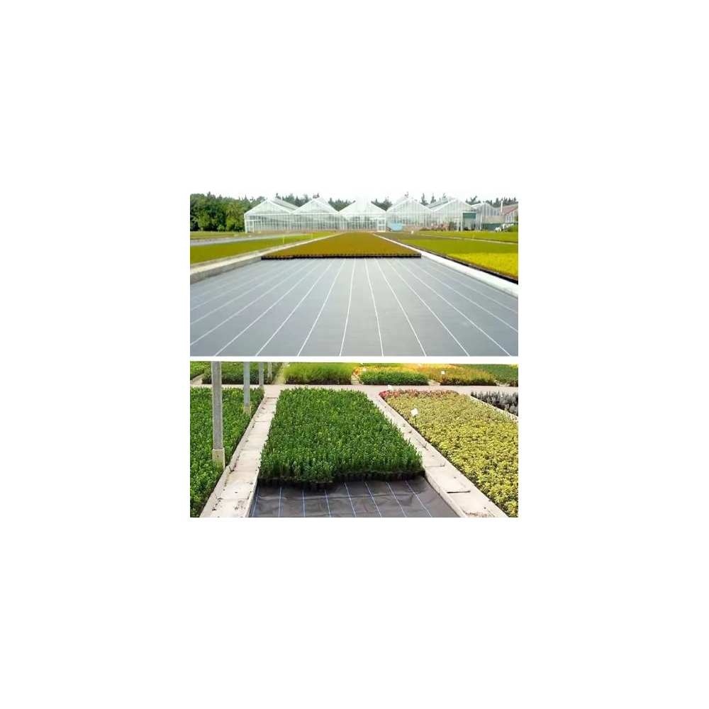 Agrotekstilė juoda 1,1x50 m UV 135 g agrotekstilė nuo piktžolių + inkarai-Namai, laisvalaikis, turizmas, Sodas - daržas-e-vaikas