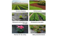Agrotekstilė juoda 1,1x50 m UV 135 g agrotekstilė nuo piktžolių + inkarai