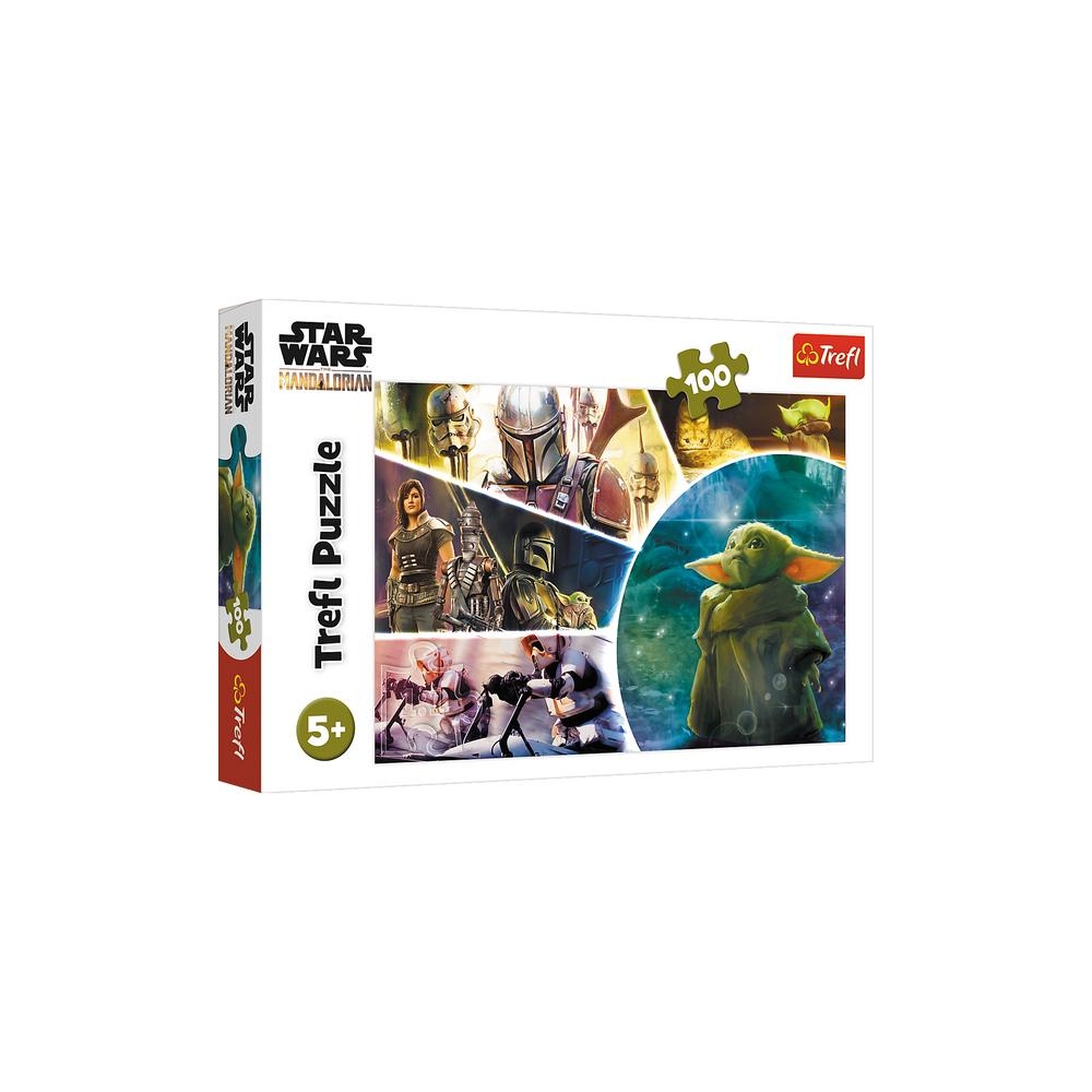 Dėlionė – „100“ – Baby Yoda Trefl 16413