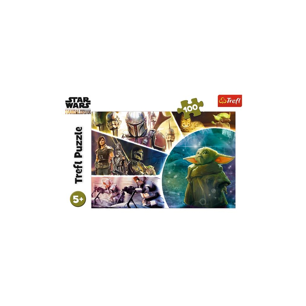 Dėlionė – „100“ – Baby Yoda Trefl 16413