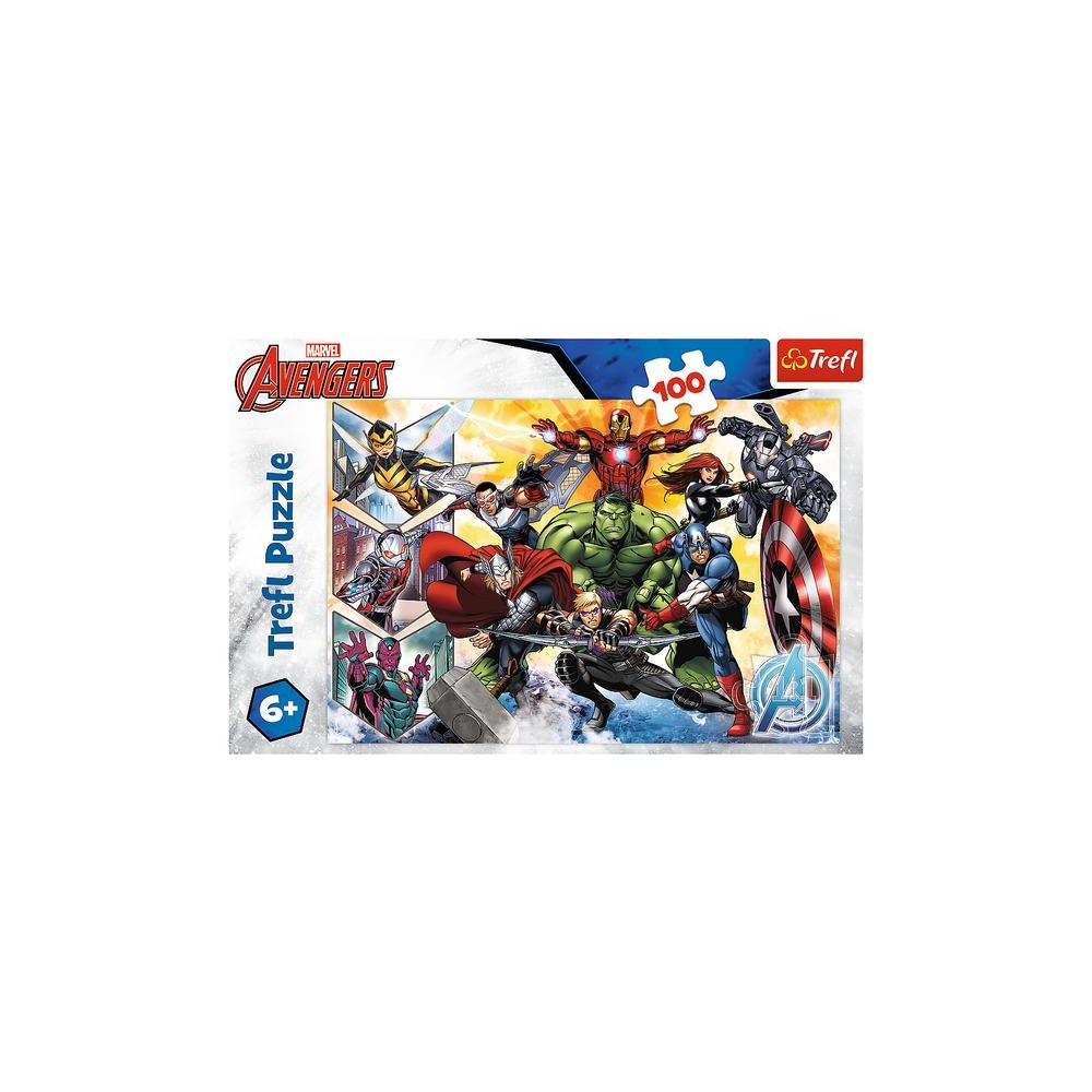 Dėlionė – „100“ – Avengers Power Trefl 16431