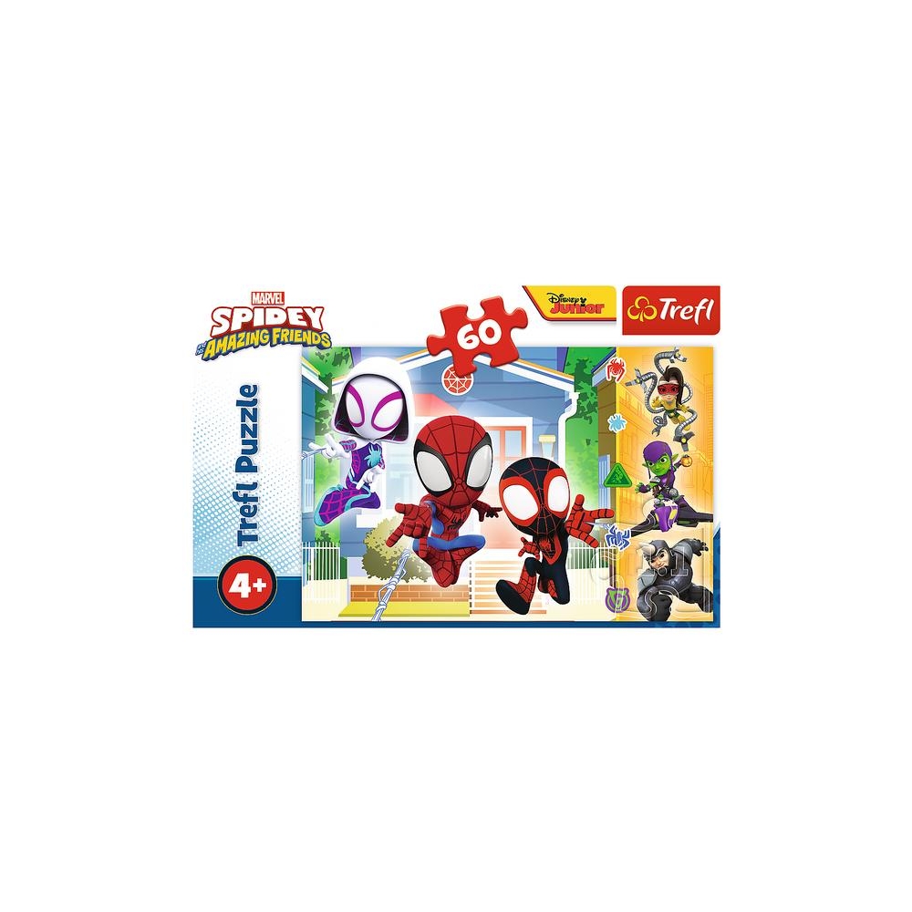 Puzzle - 60 - W świecie Spiday'a - Trefl 17371