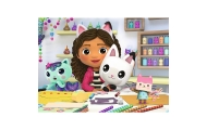 Puzzle - 20 miniMaxi - Kolorowy dzień Gabi - Koci Domek Gabi - Trefl 56041