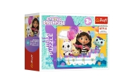 Puzzle - 20 miniMaxi - Kolorowy dzień Gabi - Koci Domek Gabi - Trefl 56041