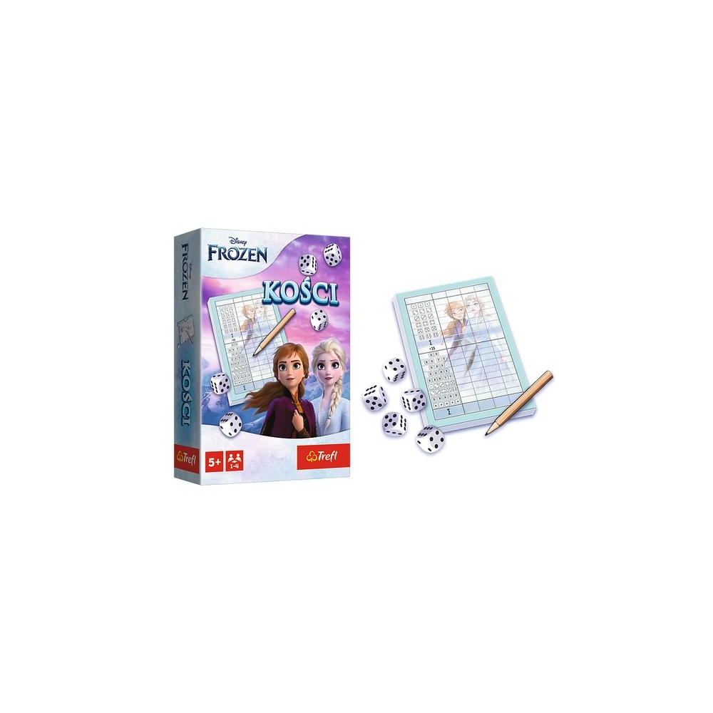 Ledo karalienės žaidimas kauliukais Trefl 02689