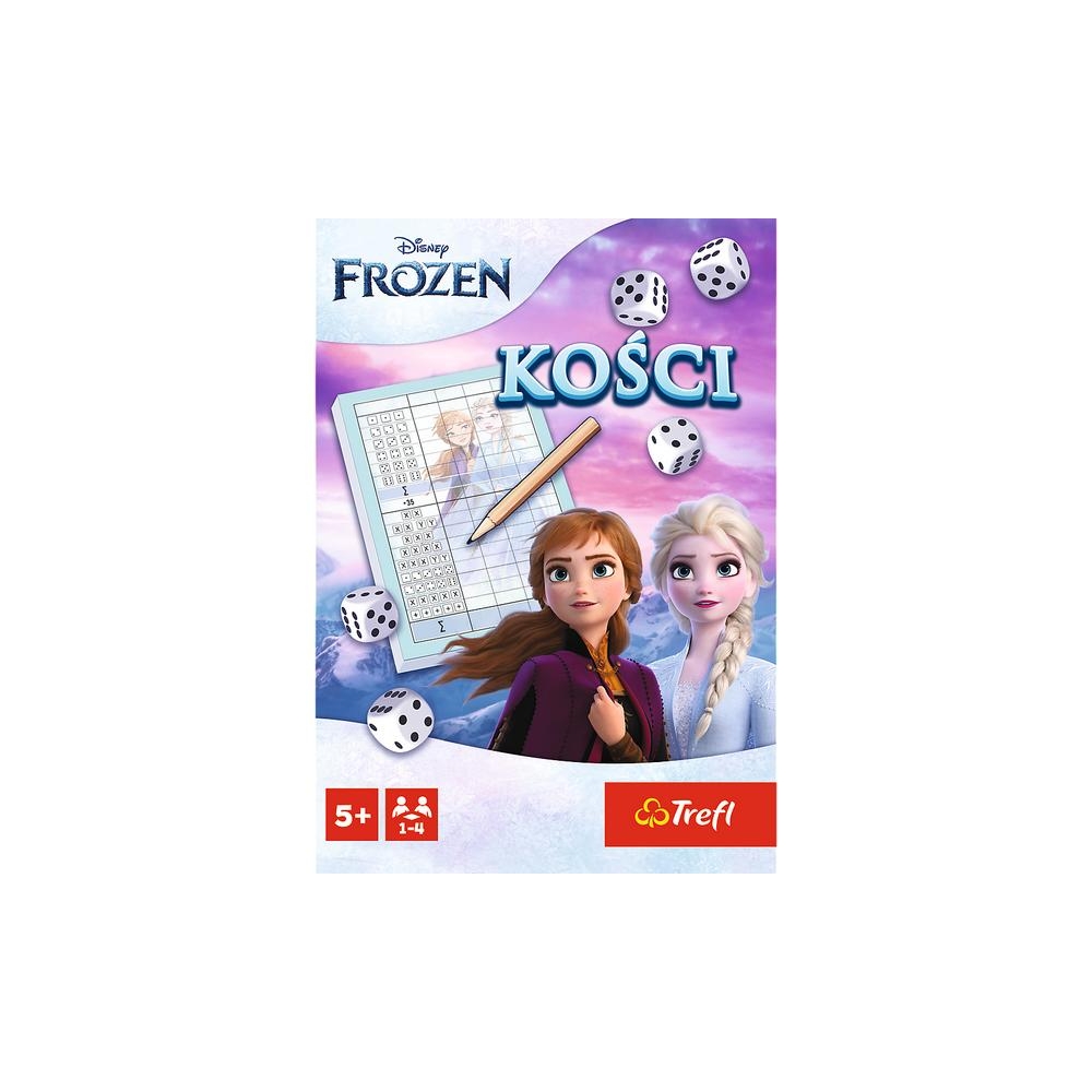 Ledo karalienės žaidimas kauliukais Trefl 02689
