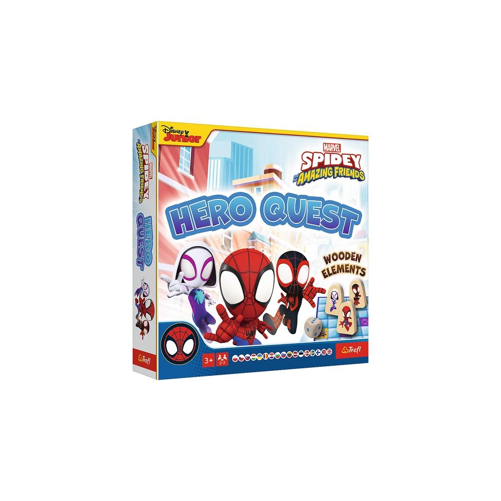 Stalo žaidimas Hero Quest Spidey Žmogus-voras Trefl 02436-Žaislai, Stalo žaidimai, Įvairūs stalo žaidimai-e-vaikas
