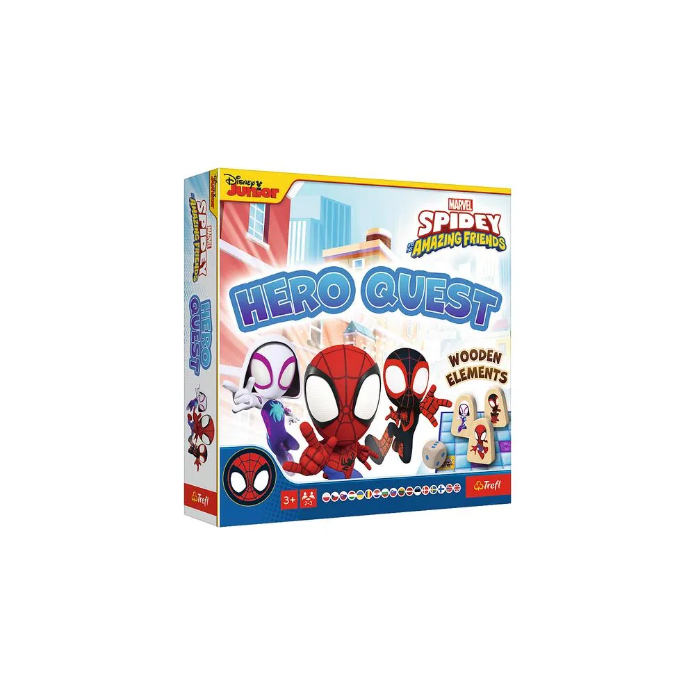 Stalo žaidimas Hero Quest Spidey Žmogus-voras Trefl 02436-Žaislai, Stalo žaidimai, Įvairūs stalo žaidimai-e-vaikas