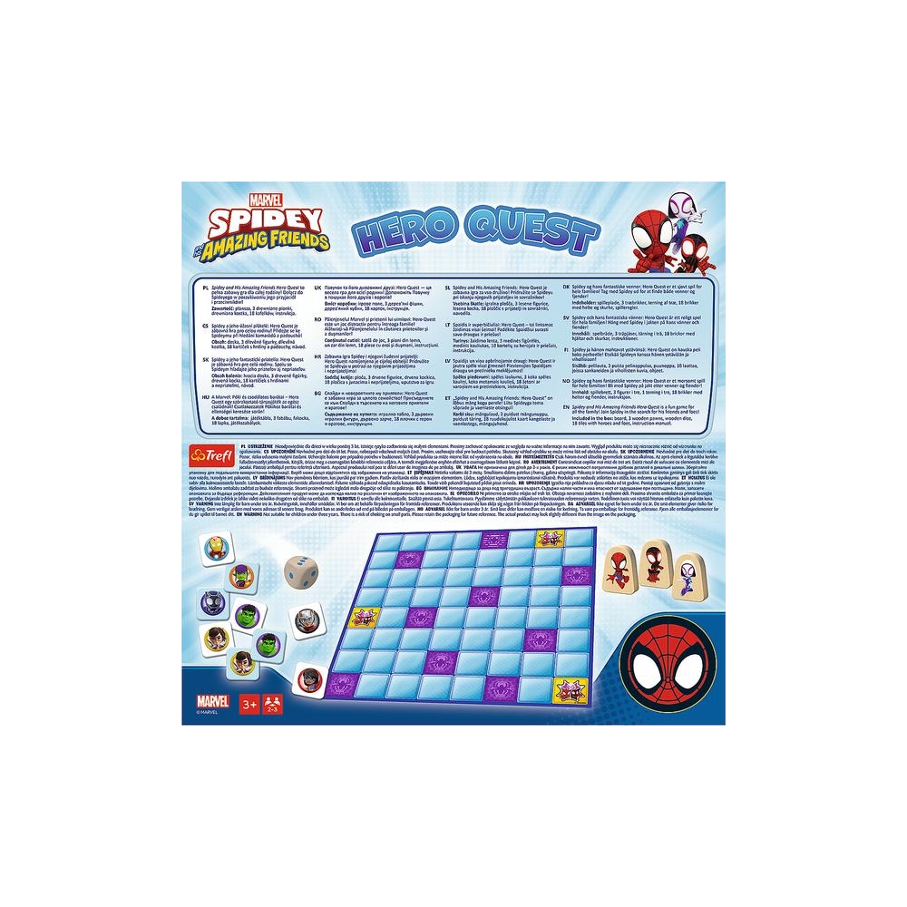 Gra planszowa Hero Quest Spidey Spider-Man Trefl 02436