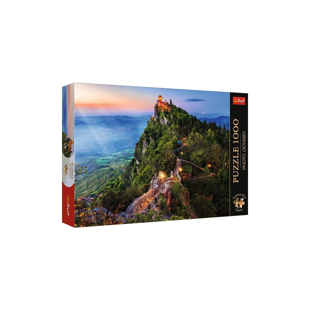 Puzzle - 1000 Premium Plus - Photo Odyssey: Wieża Cesta - San Marino - Trefl 10822