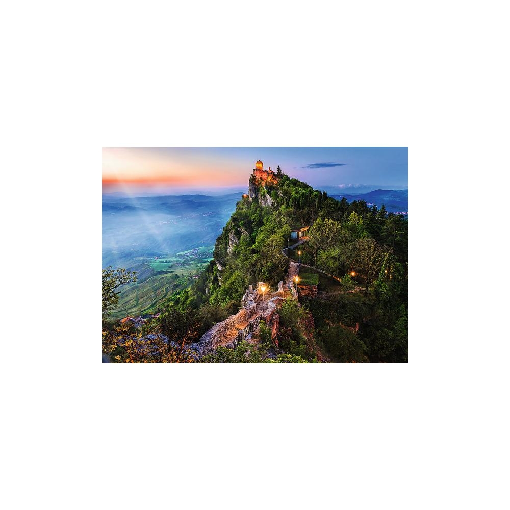 Puzzle - 1000 Premium Plus - Photo Odyssey: Wieża Cesta - San Marino - Trefl 10822