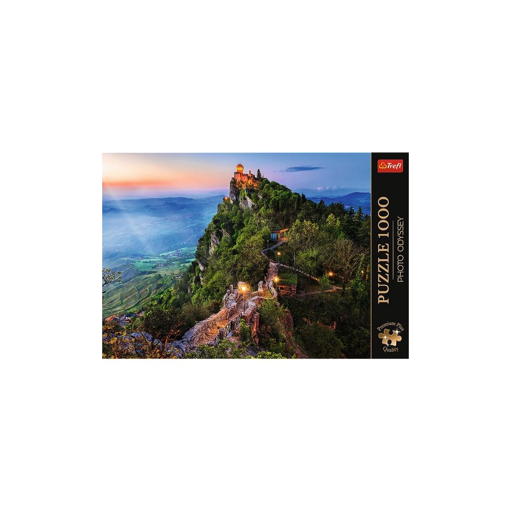Puzzle - 1000 Premium Plus - Photo Odyssey: Wieża Cesta - San Marino - Trefl 10822