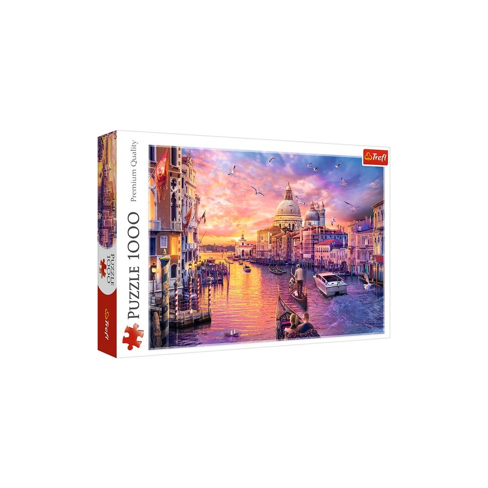 Dėlionė – 1000 dalių – Venecijos žavesys – Trefl 10926-Žaislai, Dėlionės, Dėlionės nuo 500 detalių-e-vaikas