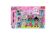 Dėlionė - "100" - LOL Dolls Nuotraukos Trefl 16443