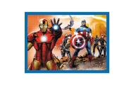Puzzle - 4w1 (25, 48, 50, 70) - Odważni Avengersi - Trefl 34386