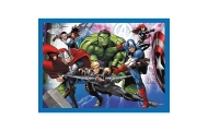 Puzzle - 4w1 (25, 48, 50, 70) - Odważni Avengersi - Trefl 34386