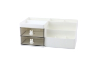 Rašomojo stalo organizatorius su stalčiais ir skyriais, 28,5x17x12CM