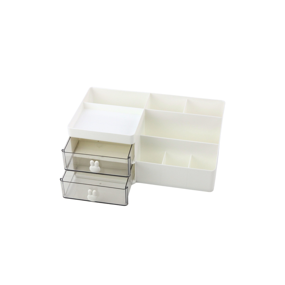 Rašomojo stalo organizatorius su stalčiais ir skyriais, 28,5x17x12CM