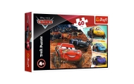 Dėlionė - 60 - Žaibas McQueen su draugais - Disney Cars 3 - Trefl 17327-Žaislai, Dėlionės, Dėlionės iki 500 detalių-e-vaikas