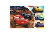 Dėlionė - 60 - Žaibas McQueen su draugais - Disney Cars 3 - Trefl 17327-Žaislai, Dėlionės, Dėlionės iki 500 detalių-e-vaikas