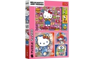Dėlionė - 2x200 - Hello Kitty ir draugai - Hello Kitty 13336