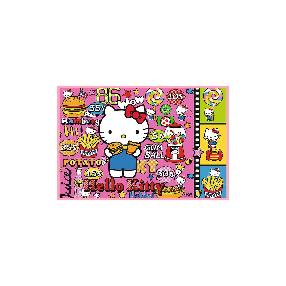 Dėlionė - 2x200 - Hello Kitty ir draugai - Hello Kitty 13336