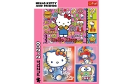Dėlionė - 2x200 - Hello Kitty ir draugai - Hello Kitty 13336