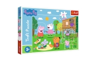Puzzle - 24 Maxi - Zabawy na polanie - Świnka Peppa - Trefl 14342